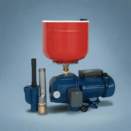 LuckyPro Pump Control LuckyPro Self Priming Jet Deep Well Pump with 19L Pressure Tank - 1HP, 1.5HP & 2HP