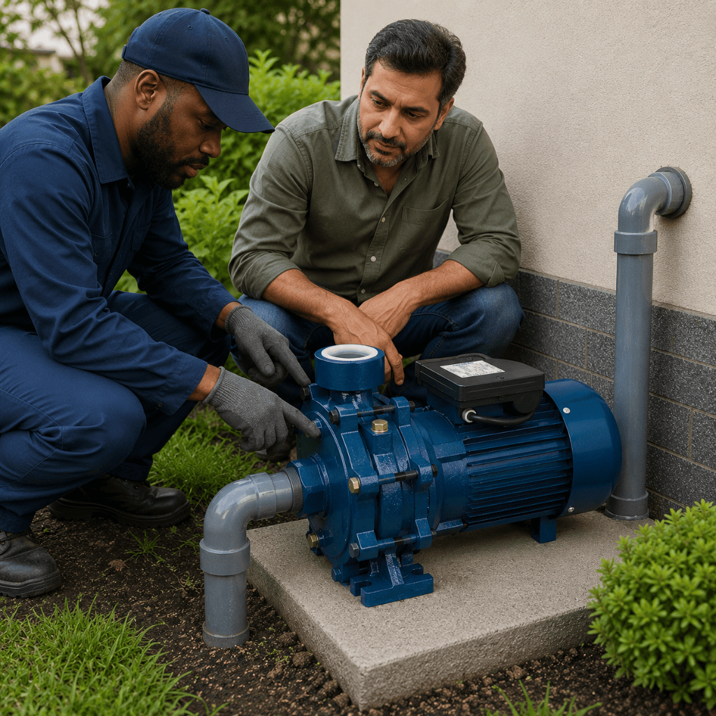 LuckyPro Centrifugal Pumps LuckyPro Single Phase Two Stage Centrifugal Pump - 2MC Series