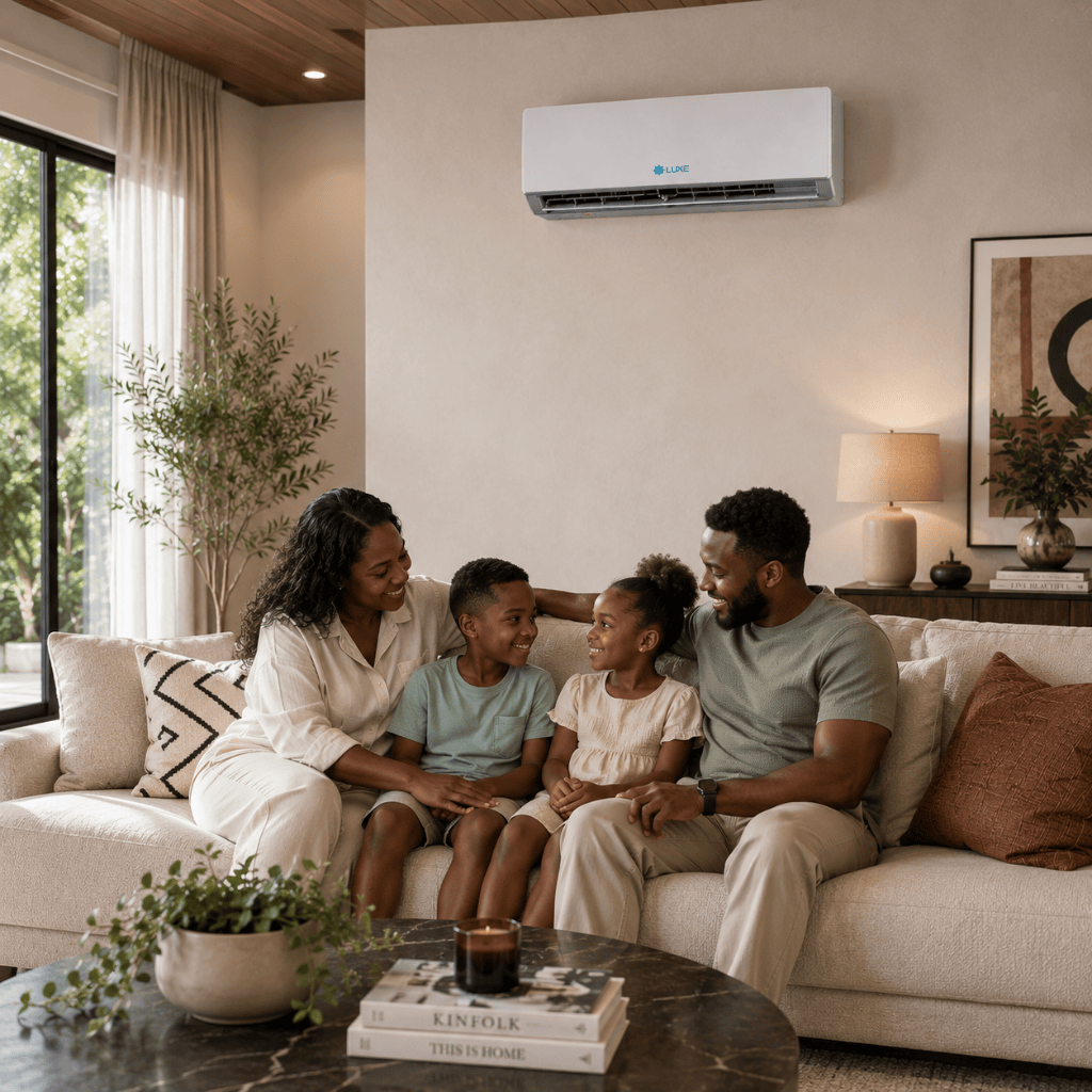 LUXE Air Conditioners LUXE Quiet Cooling Wall-Mounted Split Air Conditioner | 1.5HP–2.5HP