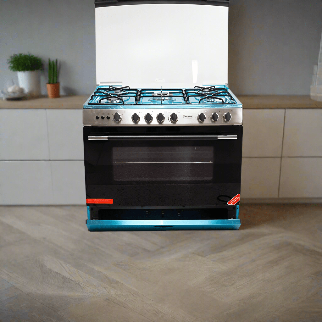 Luxell/Kumtel Kitchen Appliances Innova 5 Burner Standing Gas Cooker - I–5GC