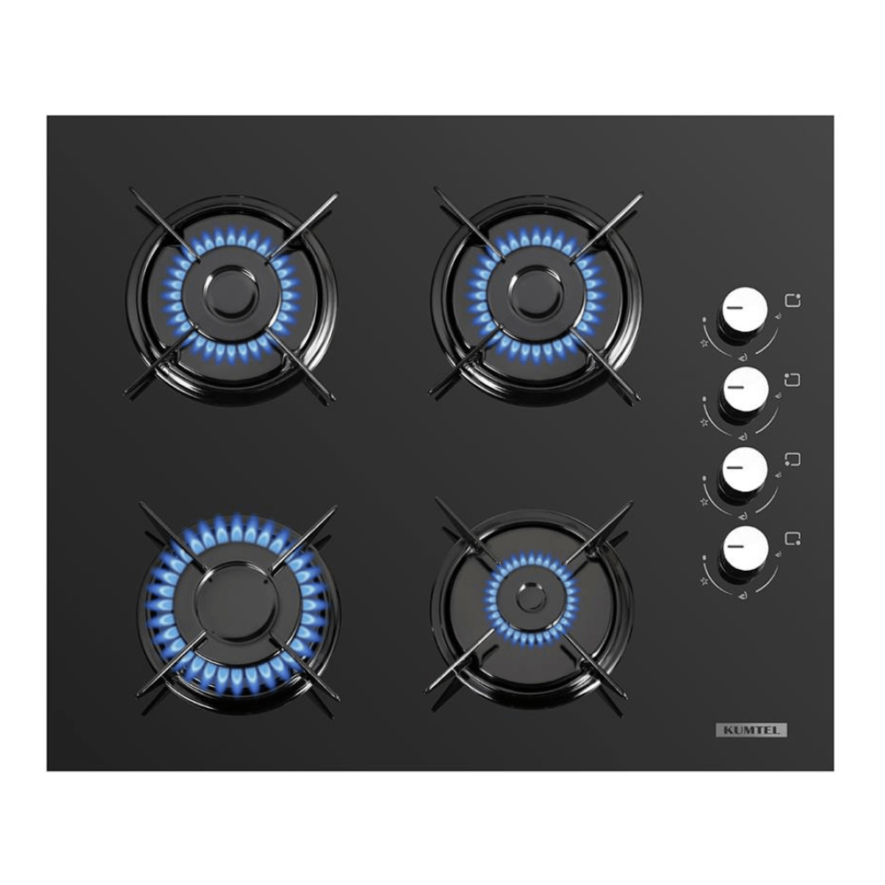 Luxell/Kumtel Kitchen Appliances Luxell 60CM Built-In Gas Cooker – C6-40BF