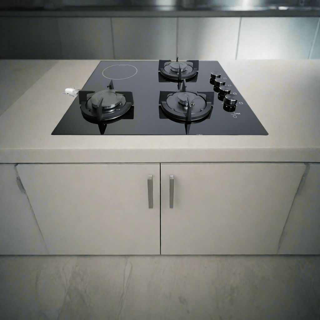 Luxell/Kumtel Kitchen Appliances Luxell 60cm Gas Cooker & One Electric Cooker - V6-22PYF