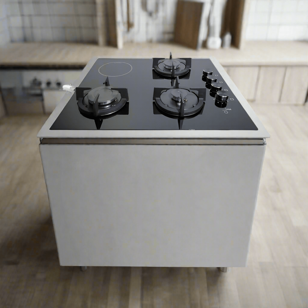 Luxell/Kumtel Kitchen Appliances Luxell 60cm Gas Cooker & One Electric Cooker - V6-22PYF