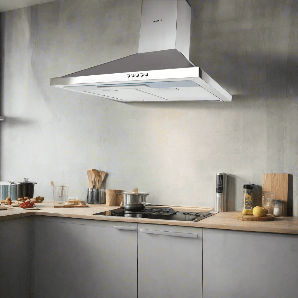 Luxell/Kumtel Kitchen Appliances Luxell 60cm Stainless Steel Built-In Set – Oven, Gas Cooker & Extractor