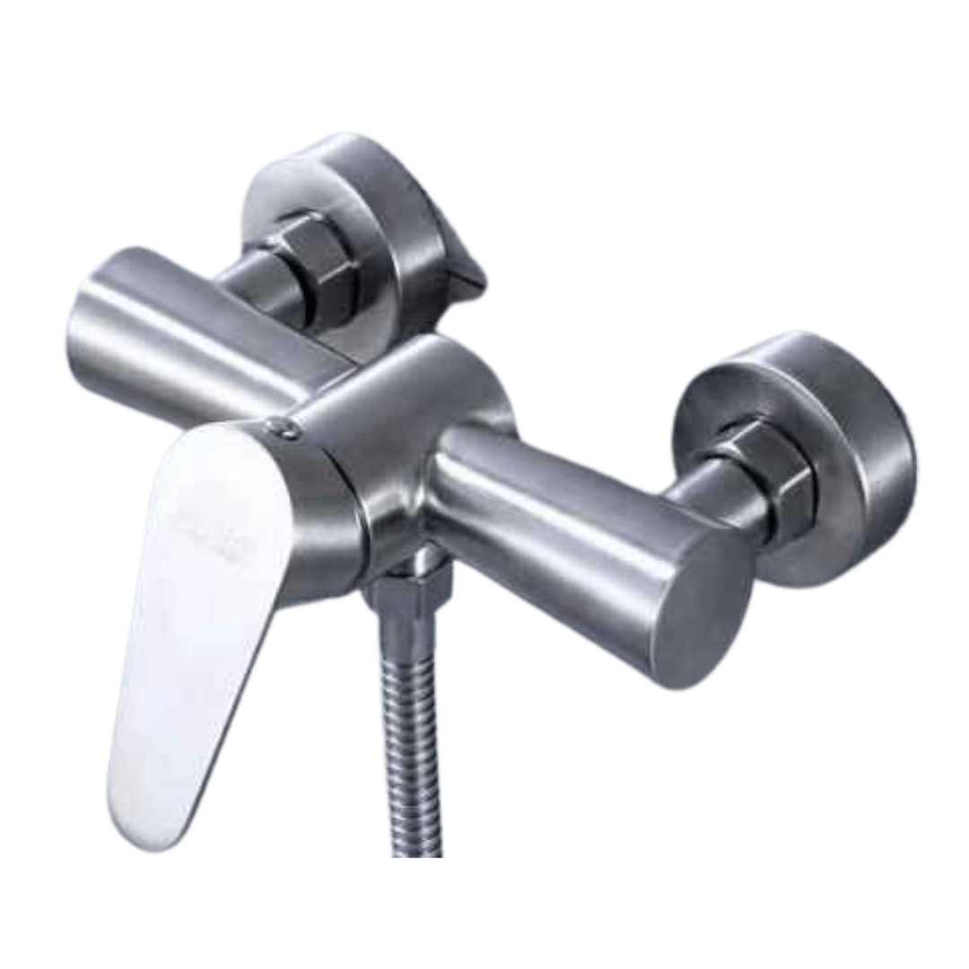 MaxTen Bathroom Faucet MaxTen Bathroom Stainless Steel Hot & Cold Shower Faucet Mixer - S50-148 & S50-148BL