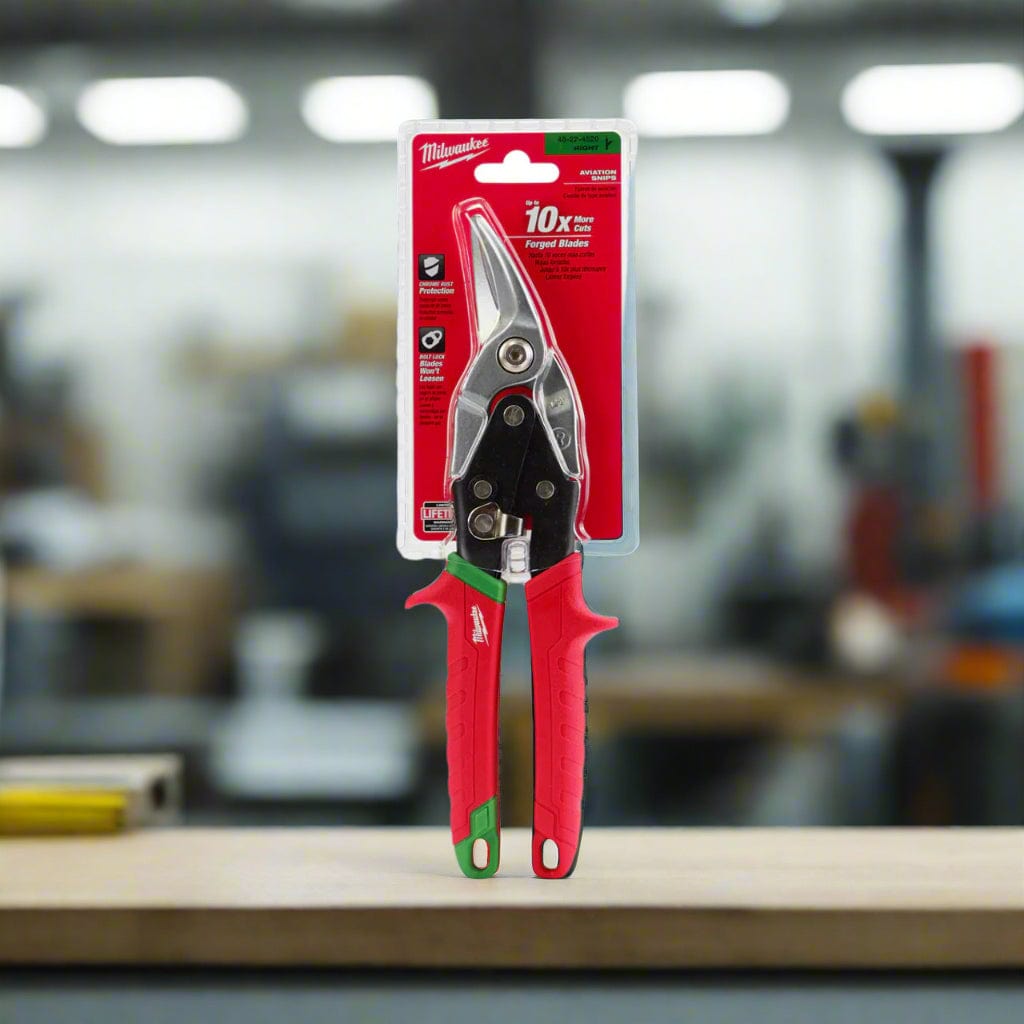 Milwaukee Hand Saws & Cutting Tools Milwaukee 10" Aviation Snip - Left, Right & Straight