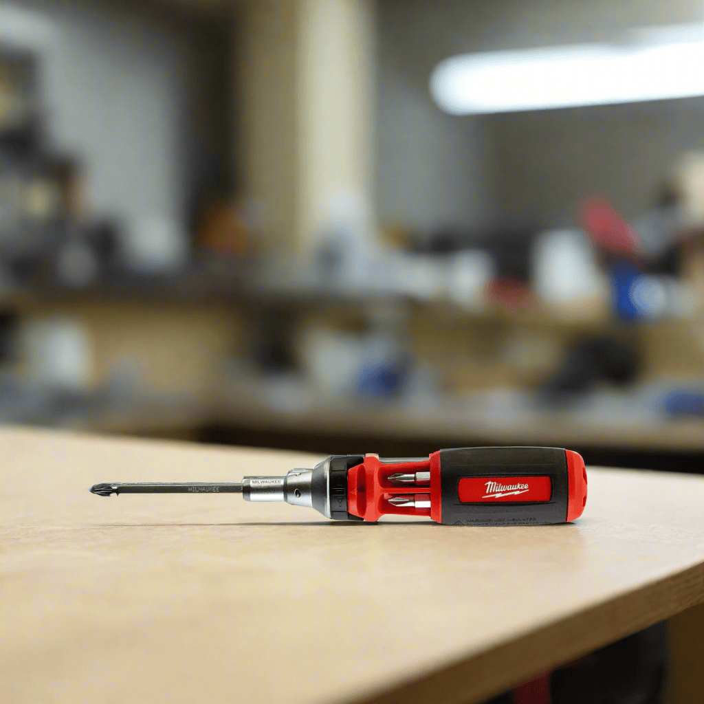 Milwaukee Screwdrivers Milwaukee 10-in-1 Ratchet Multi-Bit Universal Screwdriver - 48222311