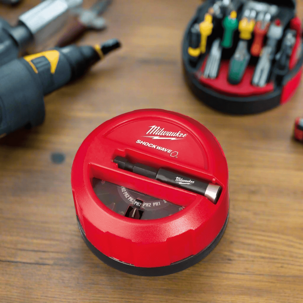 Milwaukee Screwdrivers Milwaukee 15 Pieces Shockwave Screwdriving Puck Set - 4932352605
