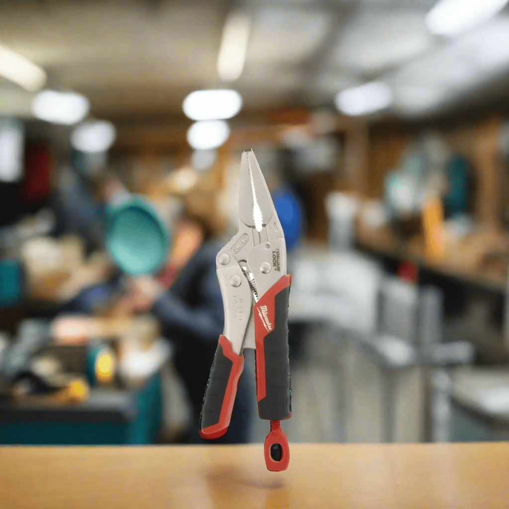 Milwaukee Pliers Milwaukee 152mm Torque Lock Long Nose Locking Pliers - 48223406