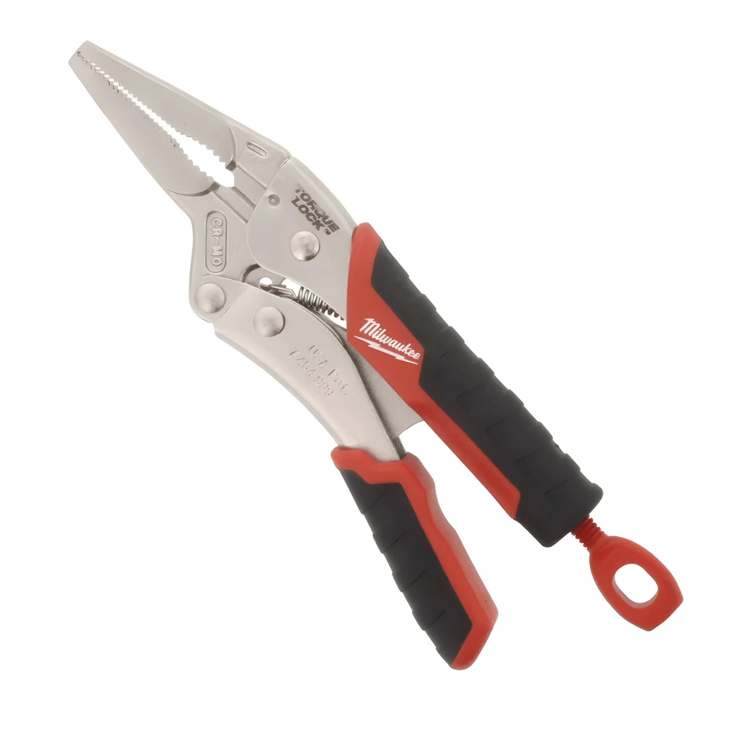 Milwaukee Pliers Milwaukee 152mm Torque Lock Long Nose Locking Pliers - 48223406