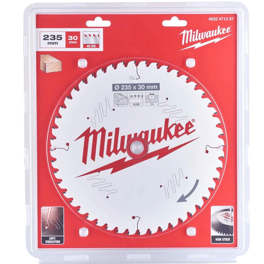 Milwaukee Saw Blades Milwaukee 235mm Circular Saw Blade for Wood - 4932471307