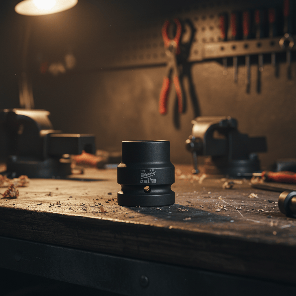 Milwaukee Hole Saws & Cores Milwaukee 27mm (1") Shockwave Drive Impact Socket - 4932471663