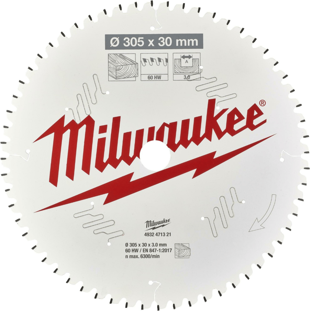 Milwaukee Saw Blades Milwaukee 305mm Circular Saw Blade for Wood - 4932471321