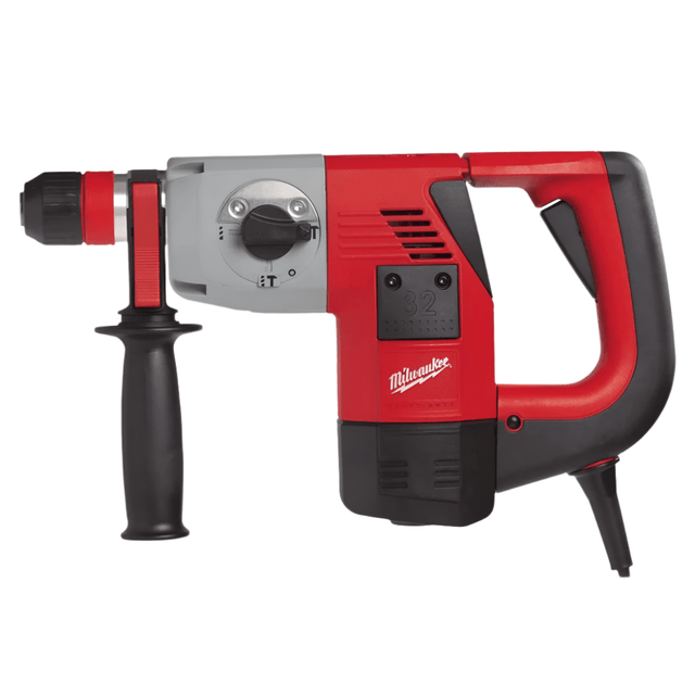 Milwaukee Drill Milwaukee 32mm 900W SDS-Plus L-Shaped Hammer Drill - PLH 32 XE