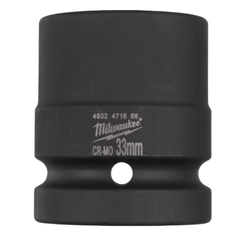 Milwaukee Hole Saws & Cores Milwaukee 33mm (1") Shockwave Drive Impact Socket - 4932471666