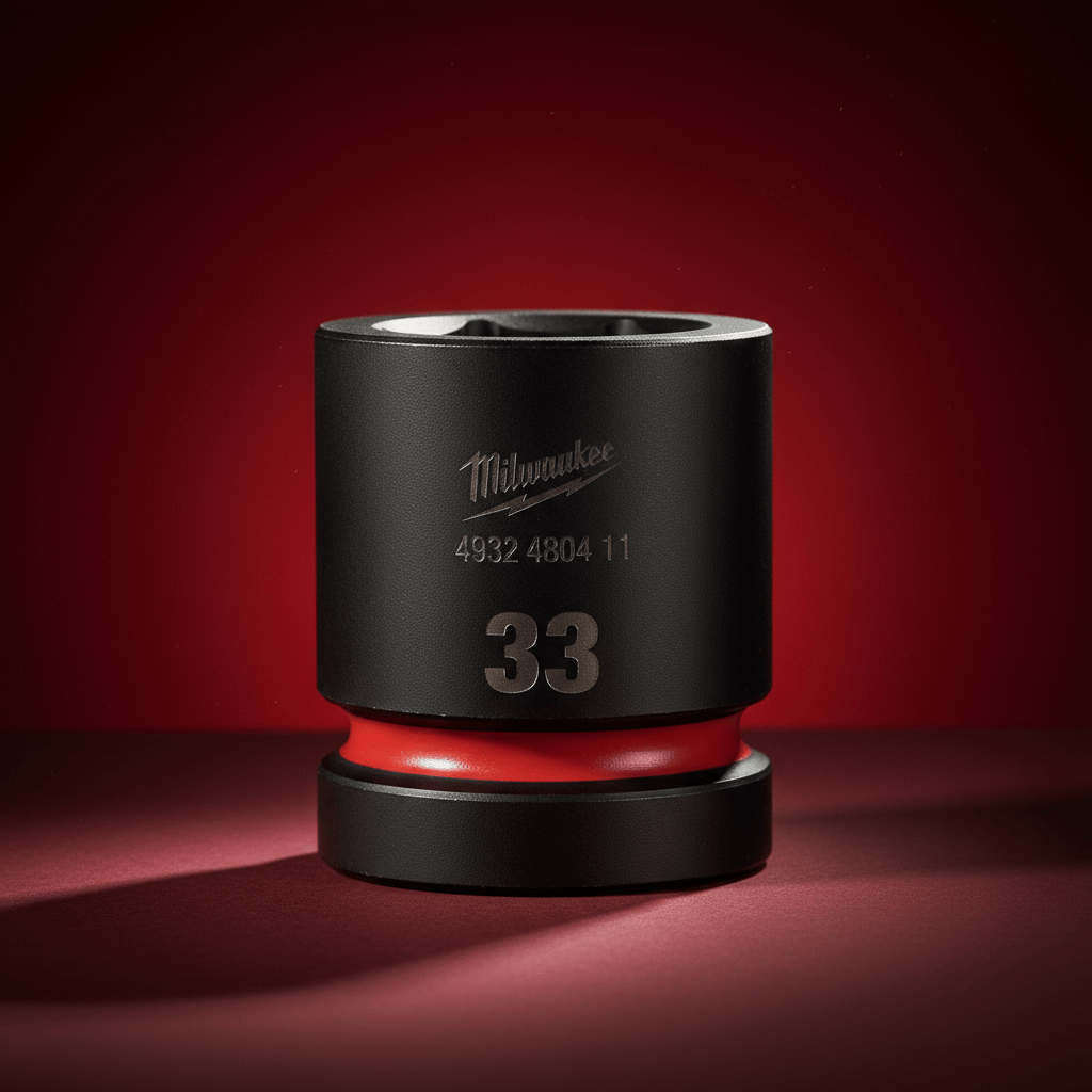 Milwaukee Sockets & Hex Keys Milwaukee 33mm (1") Shockwave Impact Drive Socket - 4932480411