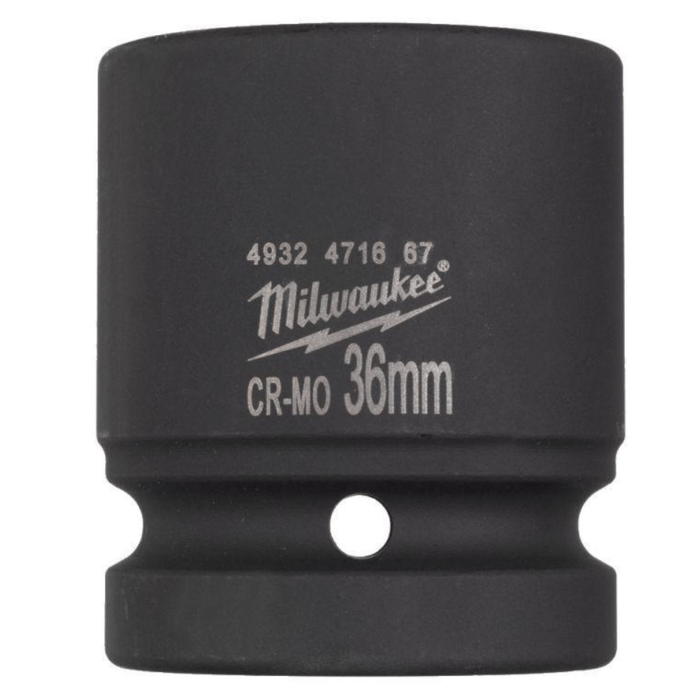 Milwaukee Hole Saws & Cores Milwaukee 36mm (1") Shockwave Drive Impact Socket - 4932471667