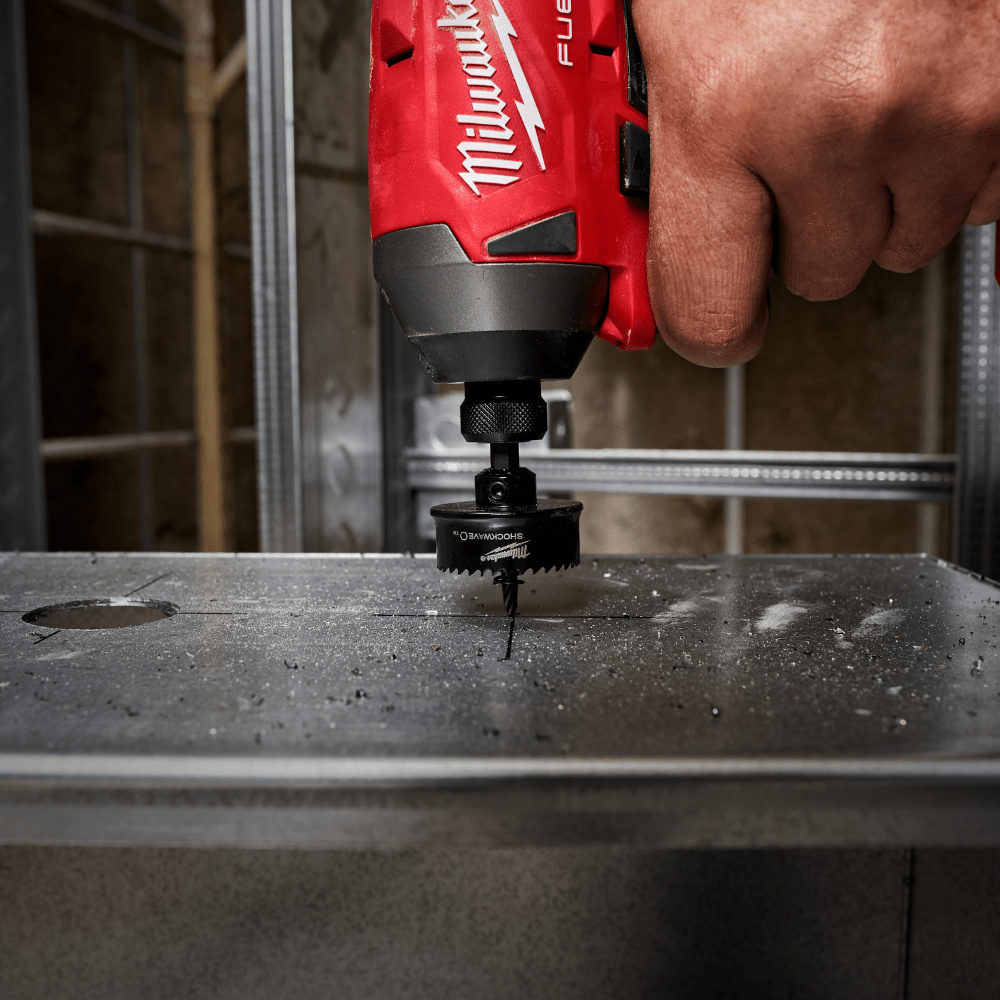 Milwaukee Hole Saws & Cores Milwaukee 38mm (1-1/4") Shockwave Impact Hole Saw - 49569835