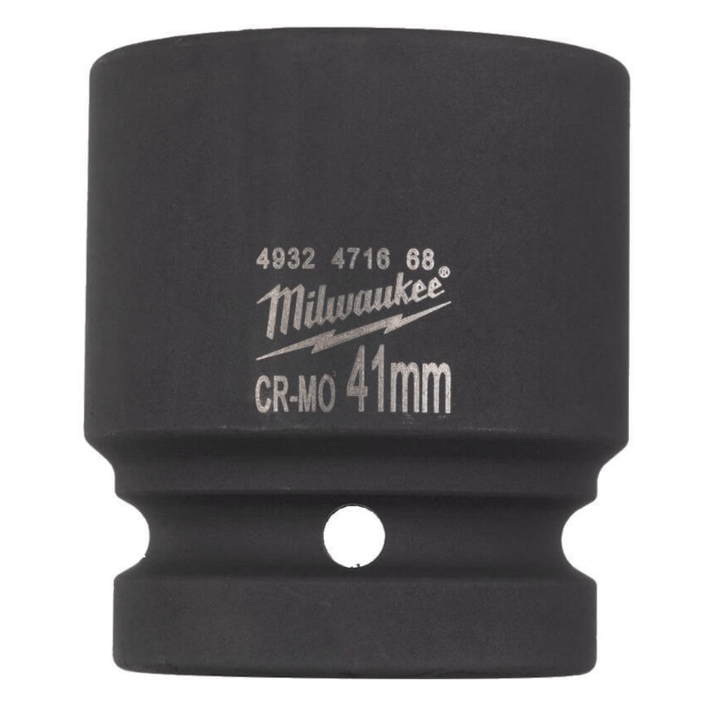 Milwaukee Hole Saws & Cores Milwaukee 41mm (1") Shockwave Drive Impact Socket - 4932471668
