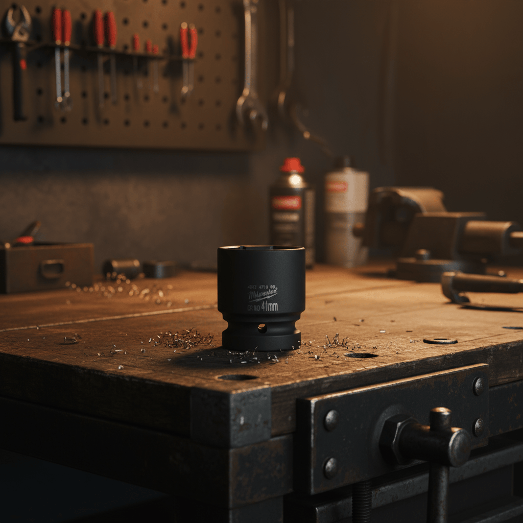 Milwaukee Hole Saws & Cores Milwaukee 41mm (1") Shockwave Drive Impact Socket - 4932471668