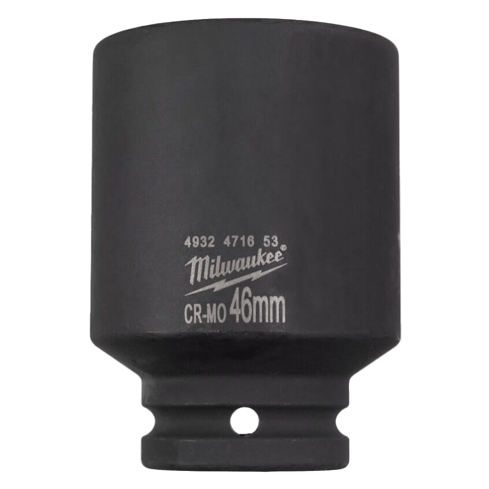 Milwaukee Hole Saws & Cores Milwaukee 46mm (3/4") Shockwave Drive Impact Socket - 4932471653