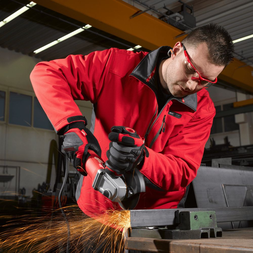 Milwaukee Grinder Milwaukee 5"/125mm Angle Grinder 1250W with AVS & Slide Switch - AGV 13-125 XE