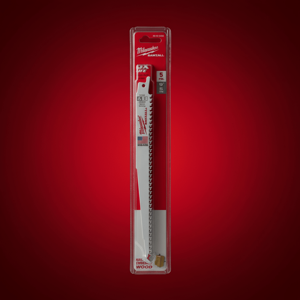 Milwaukee Hand Saws & Cutting Tools Milwaukee 5 Pieces 9''x 5 TPI Sawzall Bi-Metal Blade - 48-00-5036-E