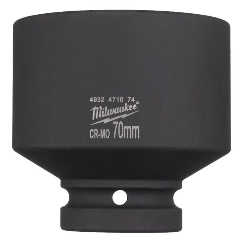 Milwaukee Hole Saws & Cores Milwaukee 70mm (1") Shockwave Drive Impact Socket - 4932471674
