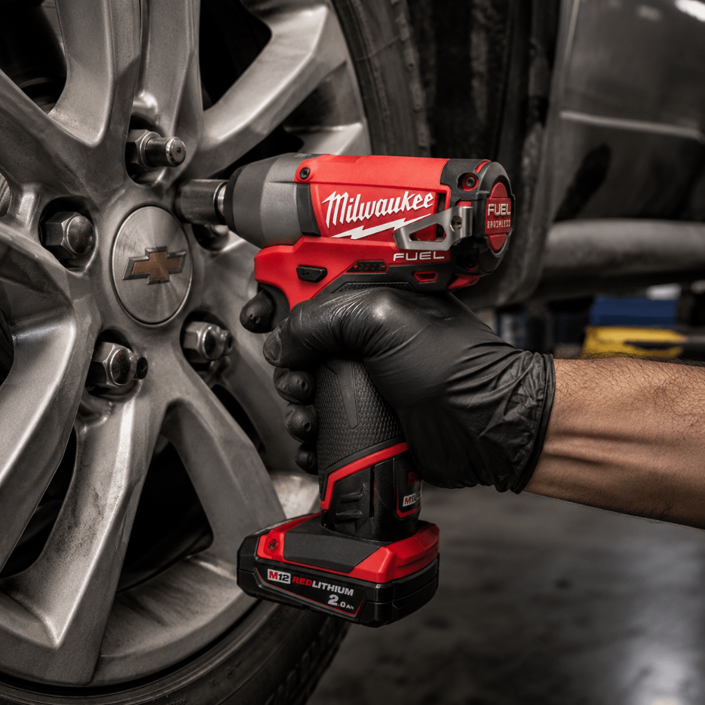 Milwaukee Impact Wrench & Driver Milwaukee M12™ 3/8" Cordless Compact Impact Wrench - M12CIW38-0