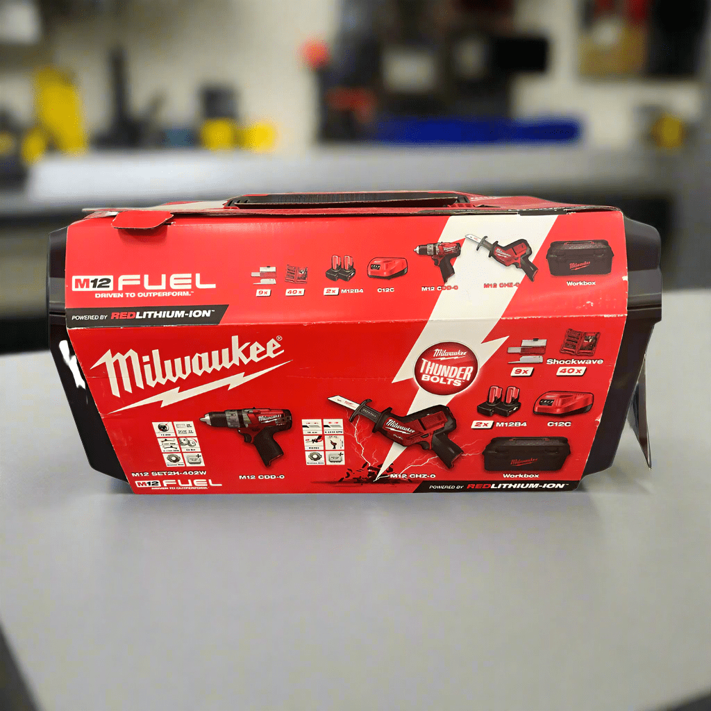 Milwaukee Power Tool Combo Kit Milwaukee M12™ Cordless Carpentry Combo Set 12V - M12 SET2H - 402W