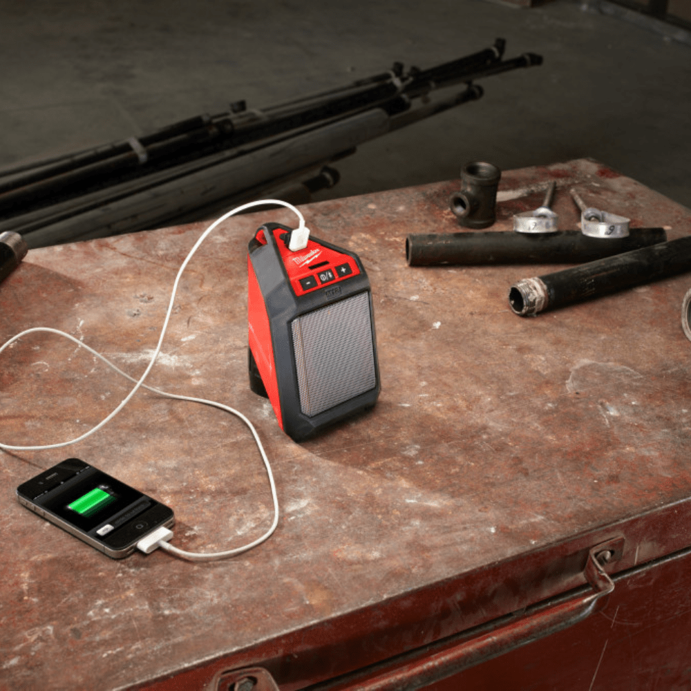 Milwaukee Specialty Power Tool Milwaukee M12™ Cordless Jobsite Bluetooth Speaker 12V - M12 JSSP-0