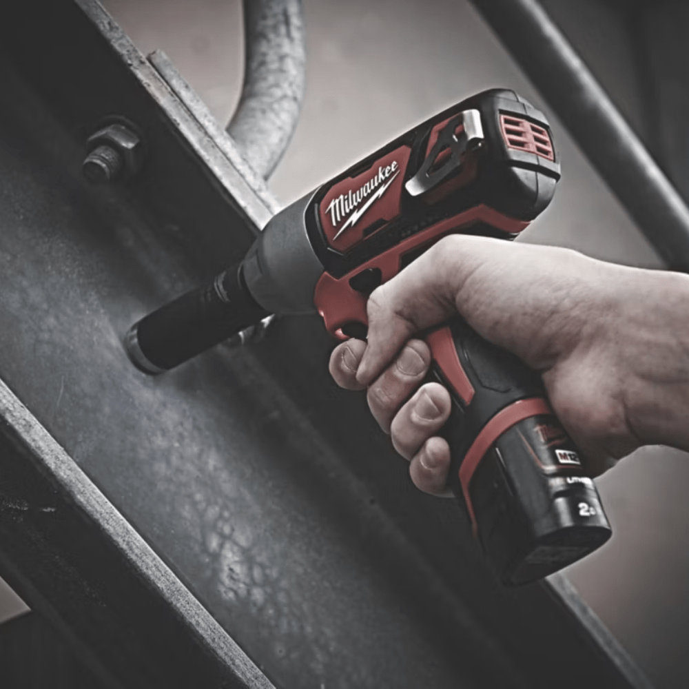 Milwaukee Impact Wrench & Driver Milwaukee M12™ Cordless Sub Compact ½″ Impact Wrench 12V - M12 BIW12-202C