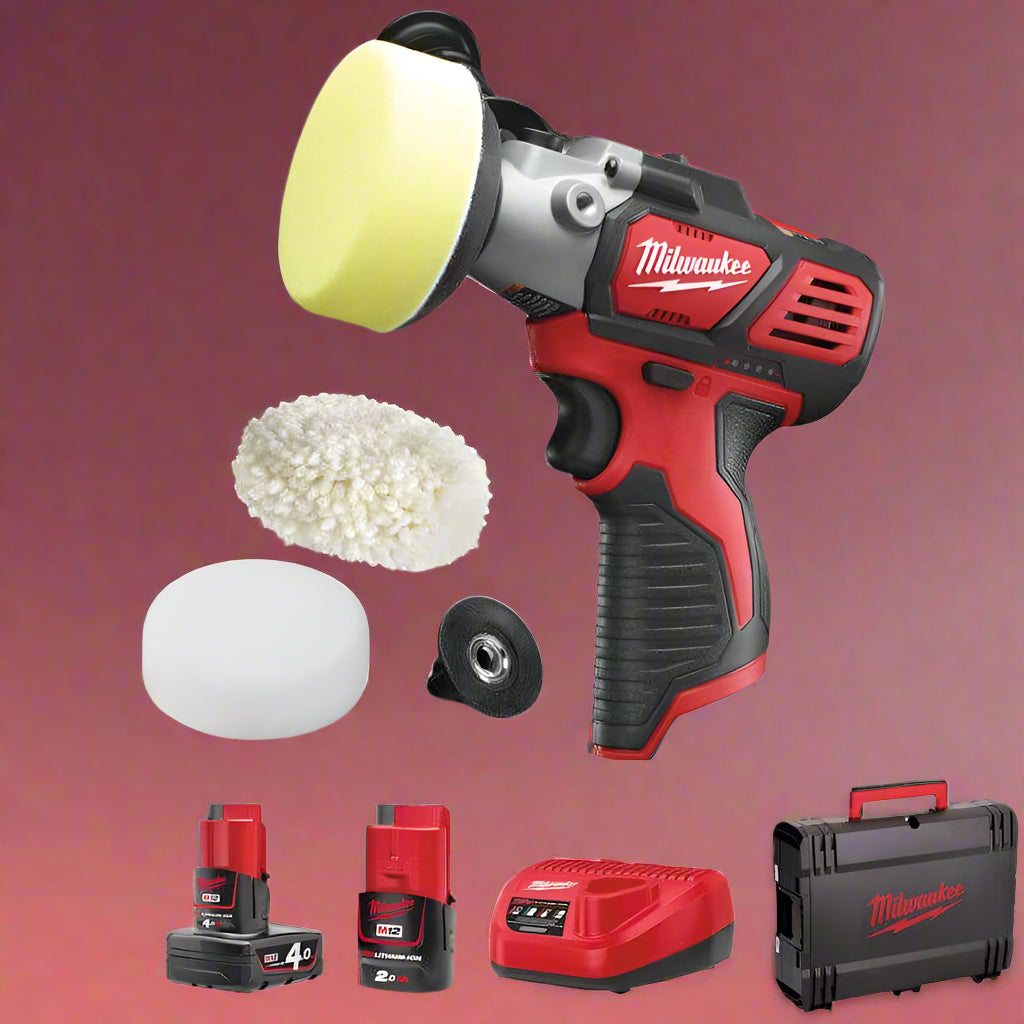 Milwaukee Automotive Accessories & Maintenance Milwaukee M12™ Cordless Sub Compact Polisher/Sander 12V - M12 BPS-421X