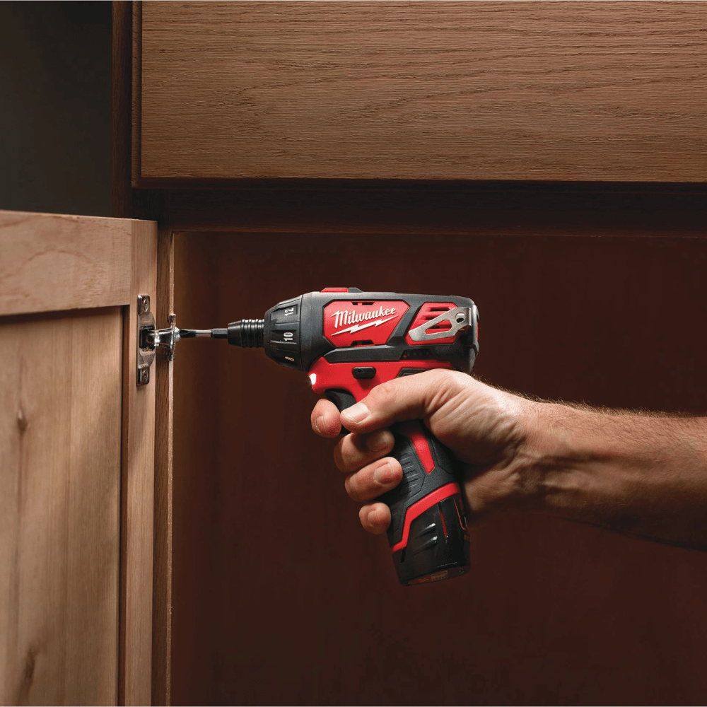 Milwaukee Powered Screwdriver Milwaukee M12™ Cordless Sub Compact Single Speed Screwdriver 12V - M12 BSD-0