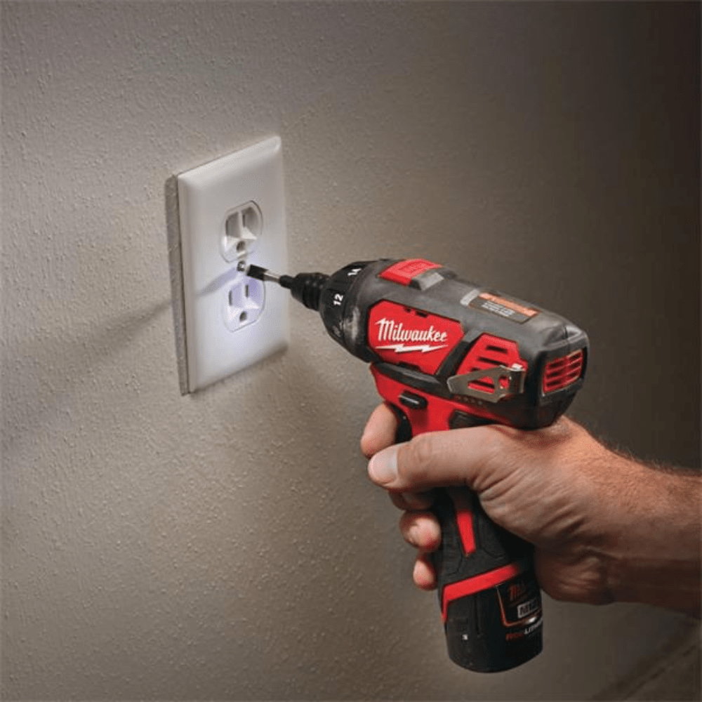 Milwaukee Powered Screwdriver Milwaukee M12™ Cordless Sub Compact Single Speed Screwdriver 12V - M12 BSD-0