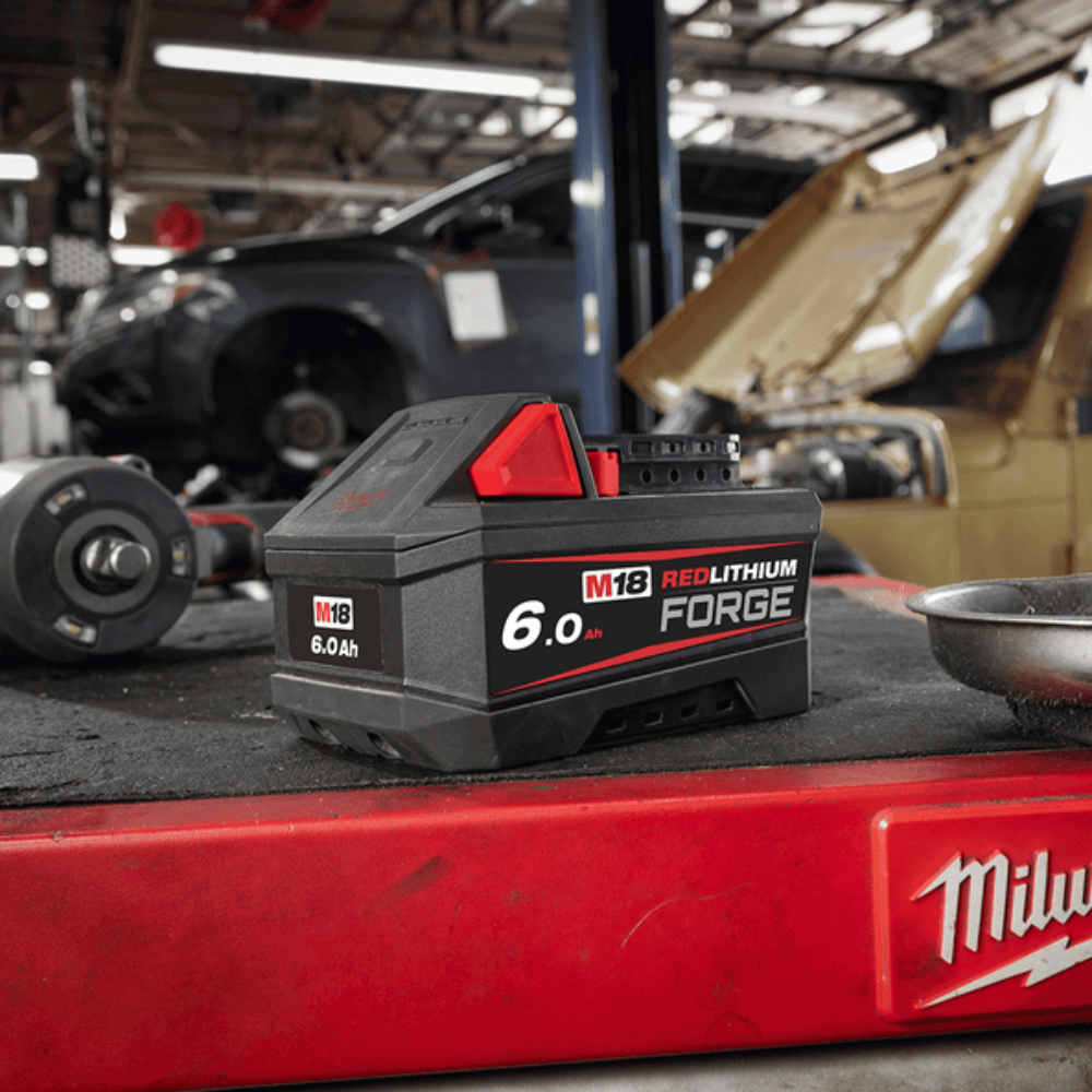 Milwaukee Batteries & Chargers Milwaukee M18™ 18V 6.0Ah Redlithium Forge Twin Pack Battery - M18-FB6