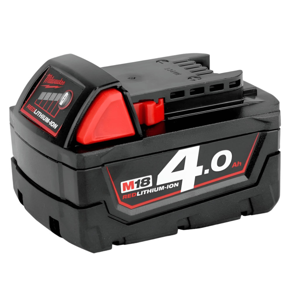 Milwaukee Batteries & Chargers Milwaukee M18™ 2 Pair 4.0 Ah Battery & Multi Voltage Charger 18V Pack- M18 NRG-402