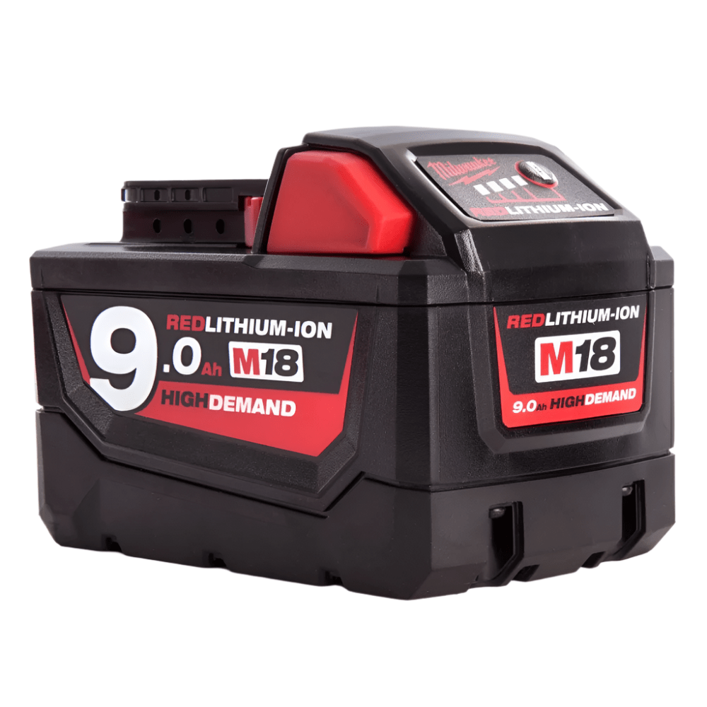 Milwaukee Batteries & Chargers Milwaukee M18™ 2 Pair 9.0 Ah Battery & Multi Voltage Charger 18V Pack- M18 NRG-902