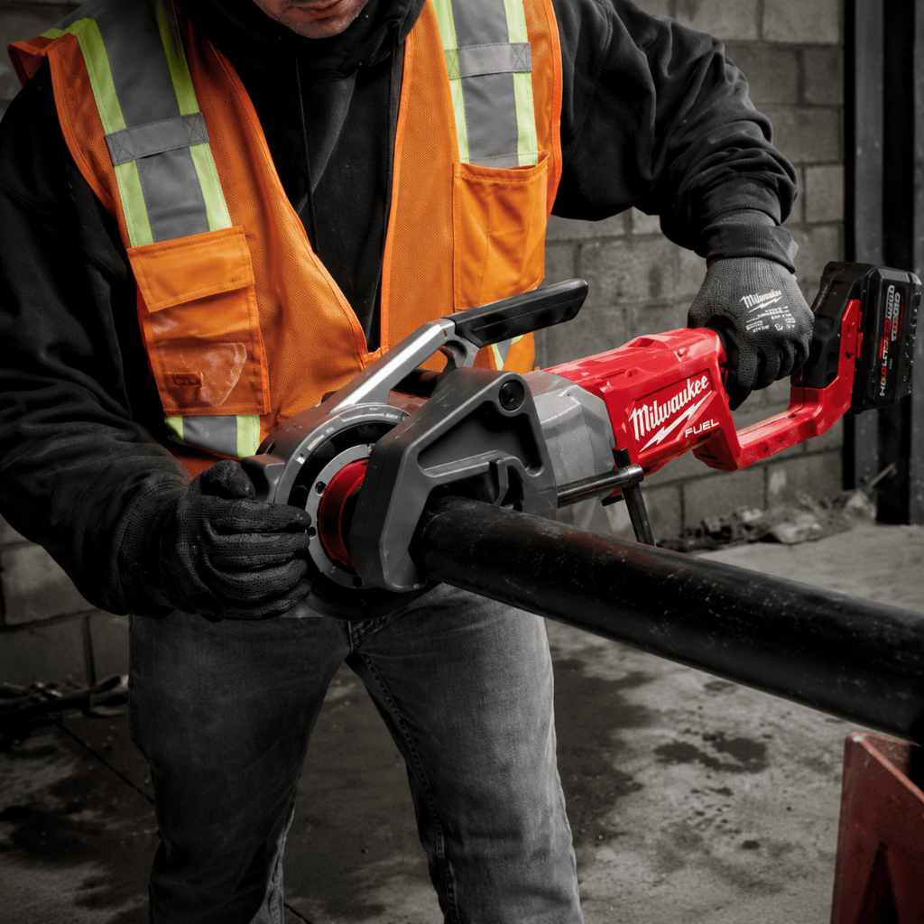 Milwaukee Hand Saws & Cutting Tools Milwaukee M18 2" Pipe Threader 18V - M18FPT2-121C