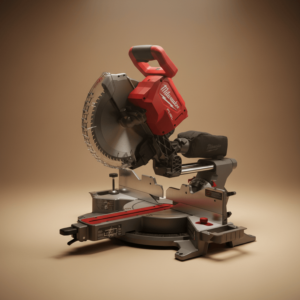 Milwaukee Bench & Stationary Tool Milwaukee M18 305mm Dual Bevel Sliding Compound Cordless Mitre Saw 18V - M18FMS305-0