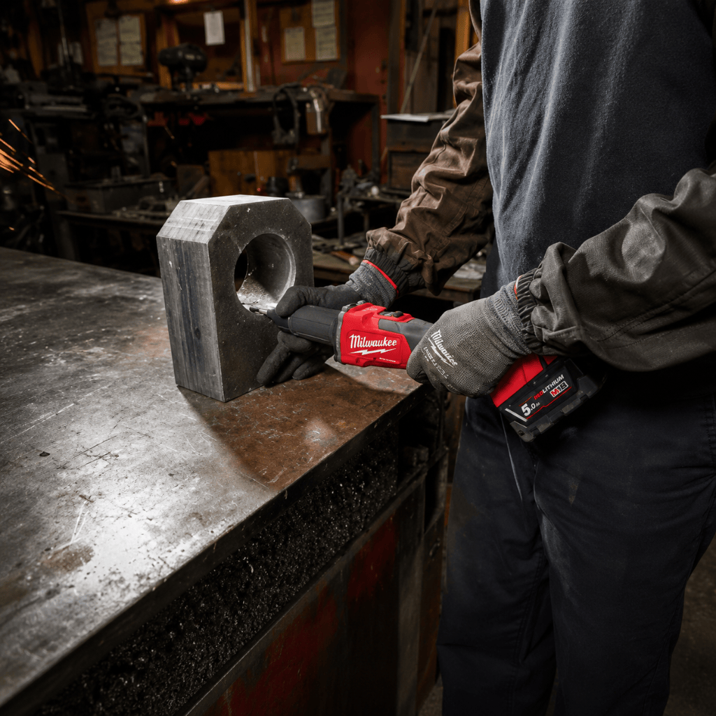 Milwaukee Rotary & Oscillating Tool Milwaukee M18 Braking Die Grinder with Slide Switch - M18FDGRB-0
