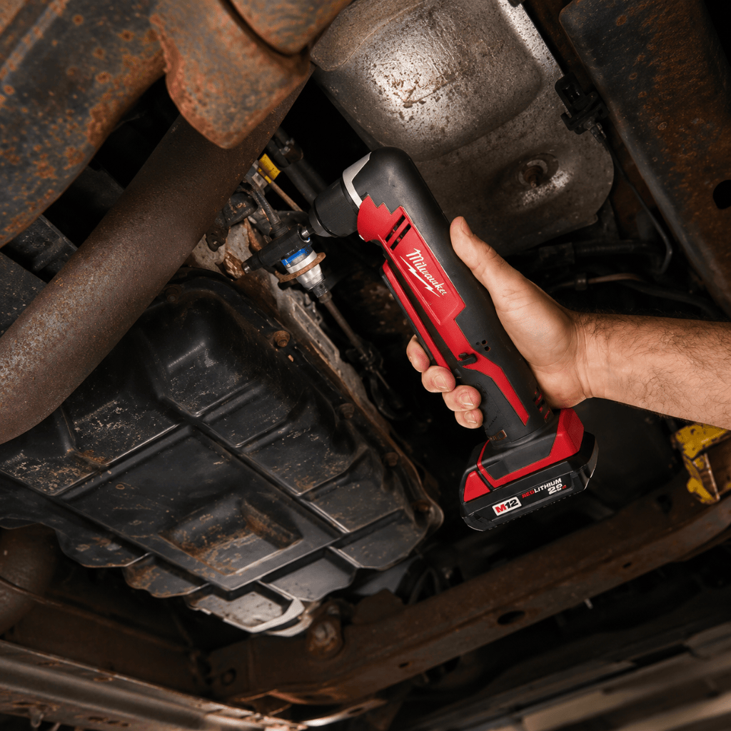 Milwaukee Drill Milwaukee M18 Cordless Right-Angle Drill 18V - C18RAD-0