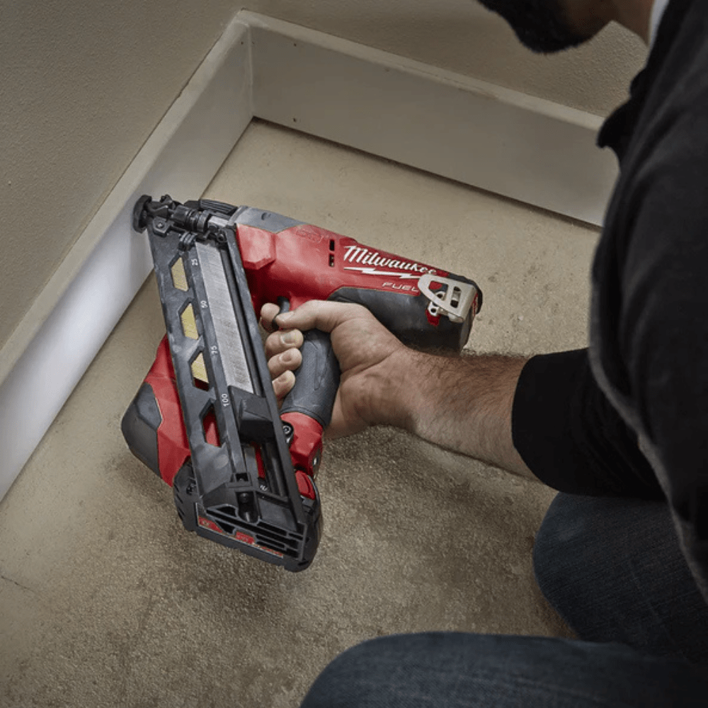 Milwaukee Nailer & Stapler Milwaukee M18 FUEL™ 15 GA Angled Nail Finish Nailer 18V - M18 CN15GA-0X