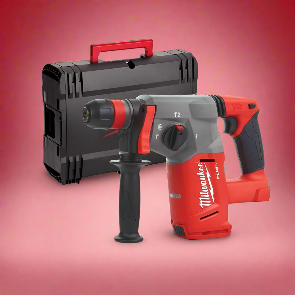 Milwaukee Drill Milwaukee M18 FUEL™ 4-Mode SDS-Plus Hammer With Fixtec™ Chuck 18V - M18 CHX-0