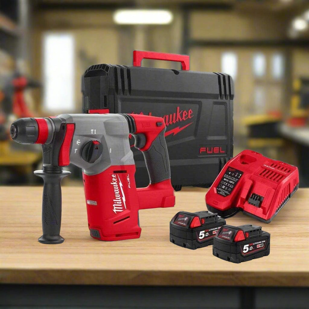 Milwaukee Drill Milwaukee M18 FUEL™ 4-Mode SDS-Plus Hammer With Fixtec™ Chuck 18V - M18 CHX-502X