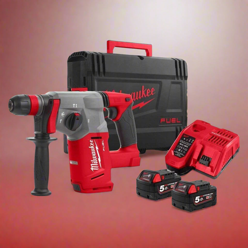 Milwaukee Drill Milwaukee M18 FUEL™ 4-Mode SDS-Plus Hammer With Fixtec™ Chuck 18V - M18 CHX-502X