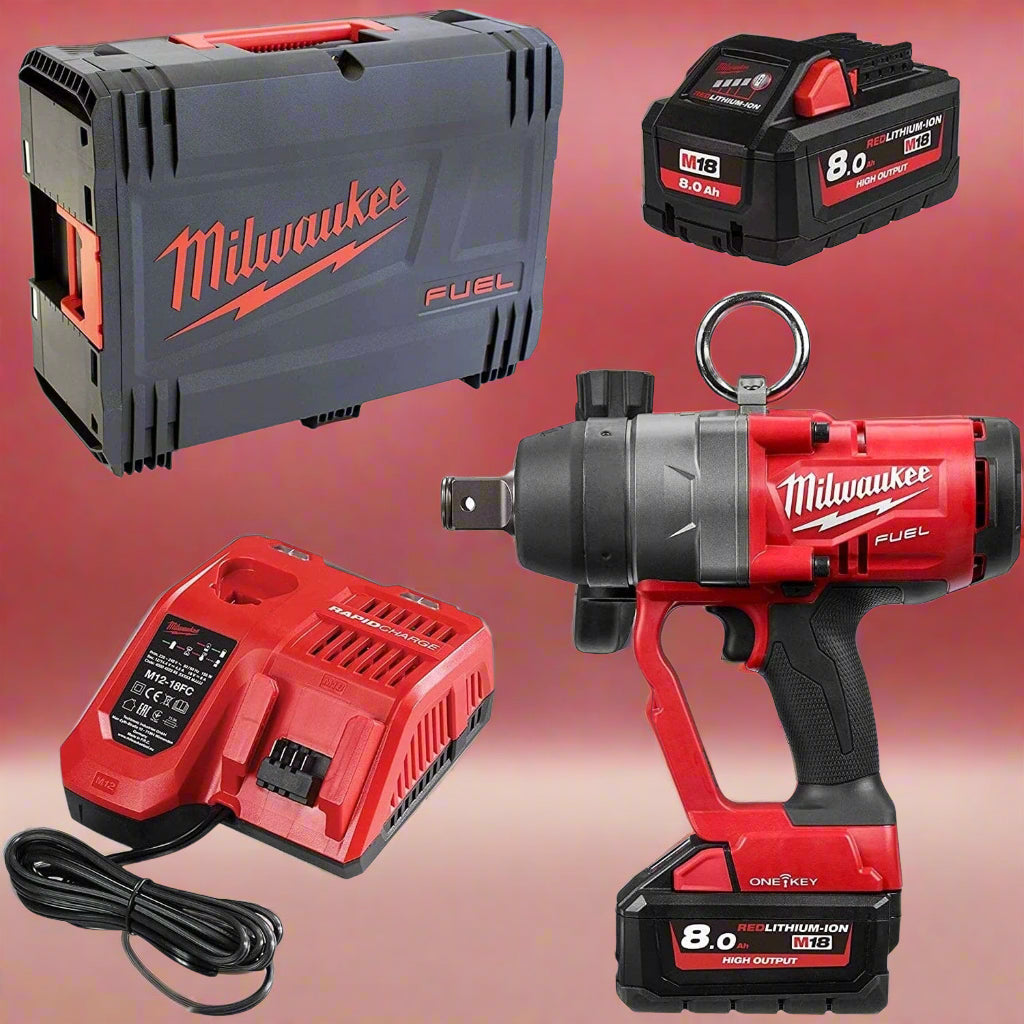 Milwaukee Impact Wrench & Driver Milwaukee M18 FUEL™ Cordless 1″ High Torque Impact Driver 18V - M18 ONEFHIWF1-802X