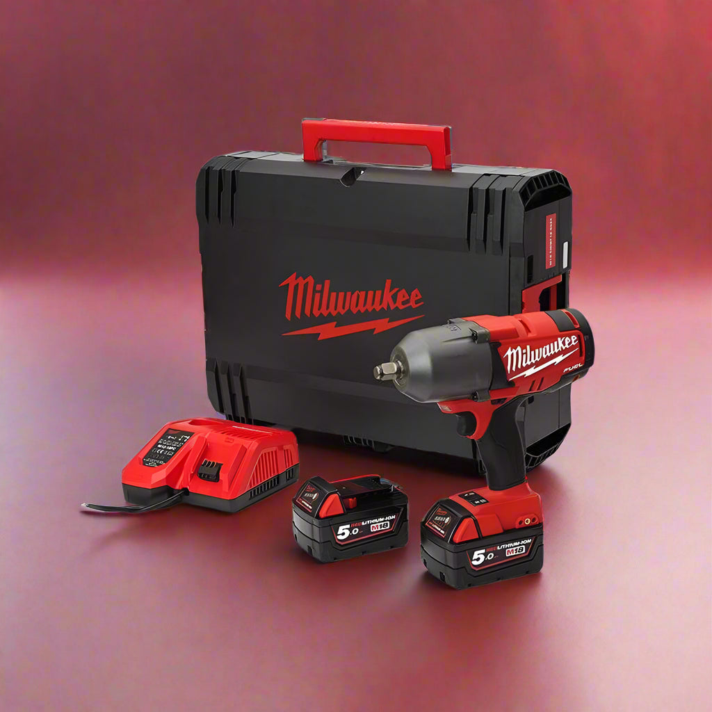 Milwaukee Impact Wrench & Driver Milwaukee M18 FUEL™ Cordless ½˝ High Torque Impact Wrench with Friction Ring 18V - M18 CHIWF12-502X