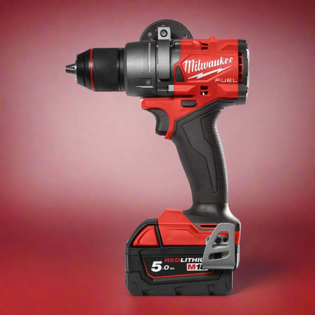 Milwaukee Drill Milwaukee M18 FUEL™ Cordless Percussion Drill with Two Batteries 18V - M18 FPD-502X