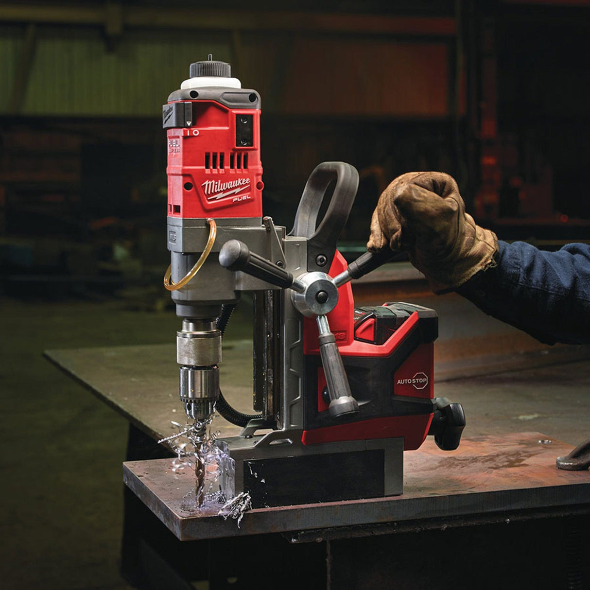 Milwaukee Bench & Stationary Tool Milwaukee M18 FUEL™ Magnetic Drilling Press with Permanent Magnet 18V - M18 FMDP-502C